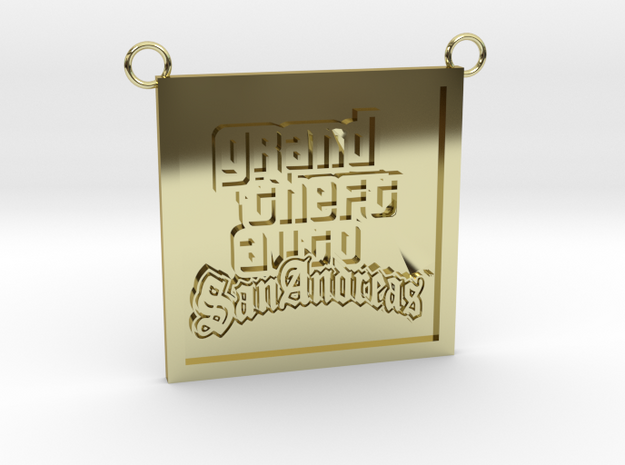 GTA Grand Theft Auto (Contact to Add Stones) in 18K Yellow Gold