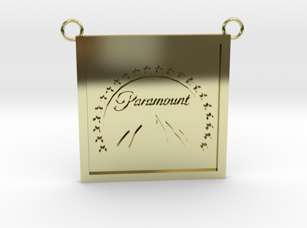 Paramount Pictures (Pendant) in 18K Yellow Gold