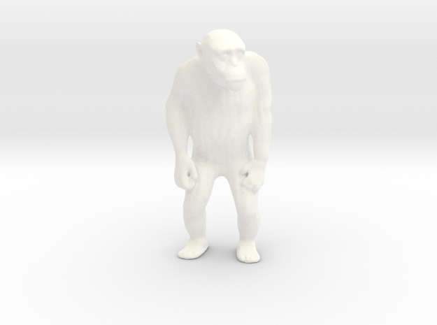 Tarzan - The Ape Man - Cheetah - 1.55 in White Processed Versatile Plastic