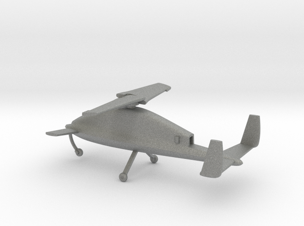 Boeing X-50 Dragonfly in Gray PA12: 1:100