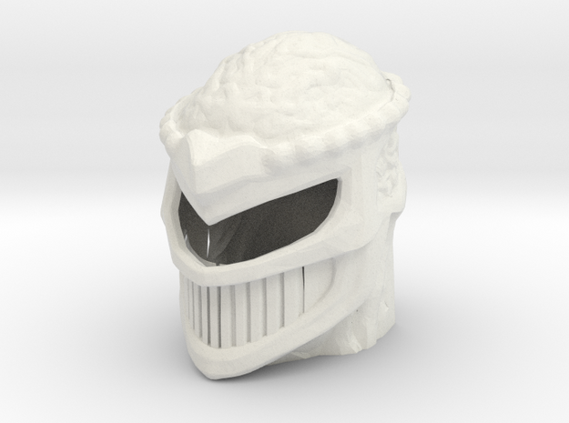 new zedd head  in White Natural Versatile Plastic