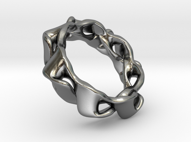 RingArray in Polished Silver