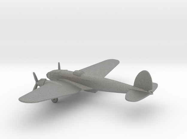 Heinkel He 111 H-6 in Gray PA12: 6mm