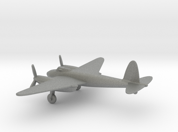de Havilland DH.98 Mosquito B.IV in Gray PA12: 1:200