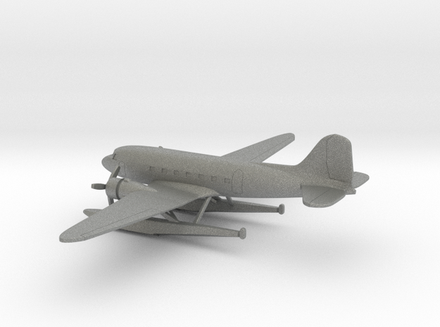 Douglas DC-3 (with floats) in Gray PA12: 6mm