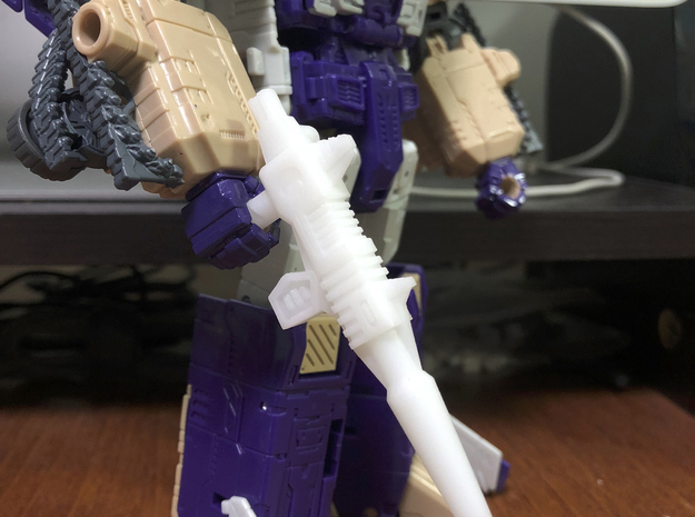 TR: Blitz Weapon Set in Purple Processed Versatile Plastic