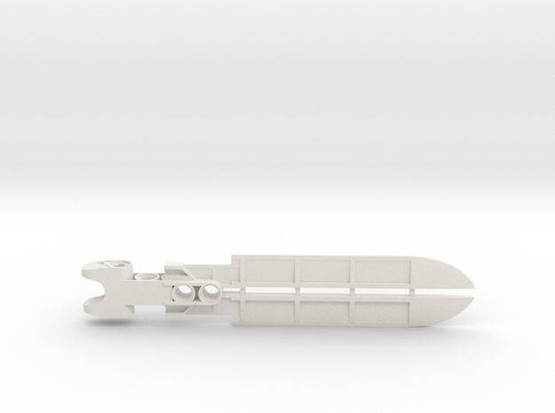 lego bionicle sword arm in White Natural Versatile Plastic