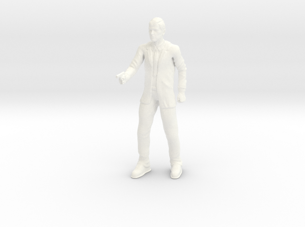 Man from UNCLE - Illya Kuryakin  - 1.32 in White Processed Versatile Plastic