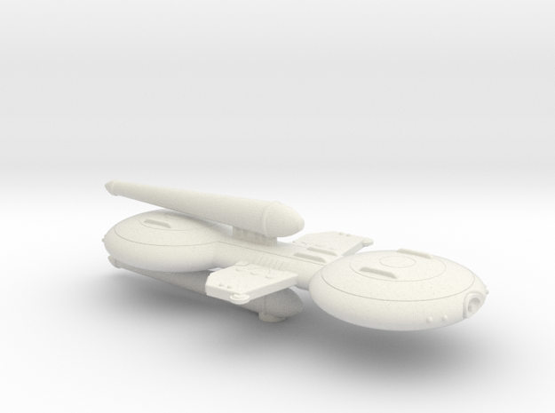 3788 Scale Gorn X-Ship Advanced Command Cruiser in White Natural Versatile Plastic