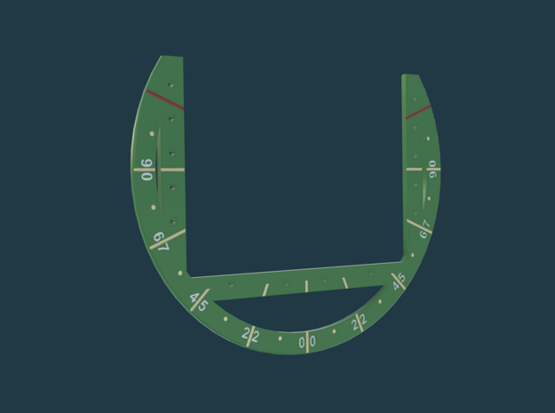 Titanic Assembly Cradle Ring in White Natural Versatile Plastic