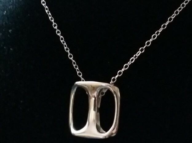 Multimodal [pendant] in Polished Silver