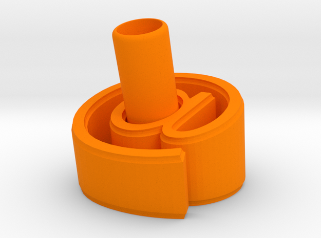 At Pen Holder (M) in Orange Processed Versatile Plastic