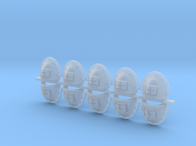 Gen 3 Pauldron Type 1- Tome Keepers x10 in Smooth Fine Detail Plastic