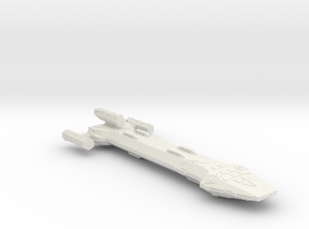 3125 Scale Hydran X-Ship Ranger-X Heavy Cruiser CV in White Natural Versatile Plastic