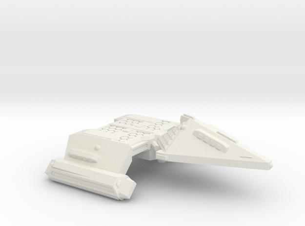 3125 Scale Neo-Tholian X-Ship Destroyer (NDX) SRZ in White Natural Versatile Plastic