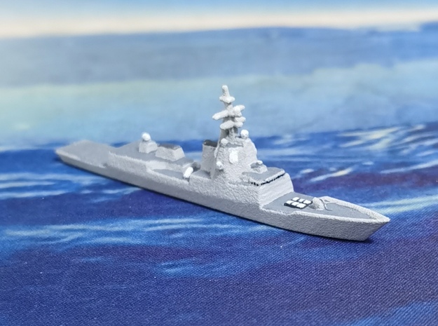 Hobart-class destroyer, 1/1800 in White Natural Versatile Plastic