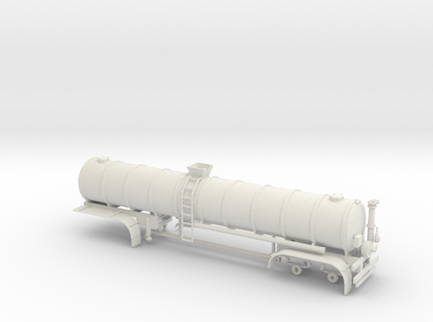 1/50th 40 foot liquid manure fertilizer tanker  in White Natural Versatile Plastic