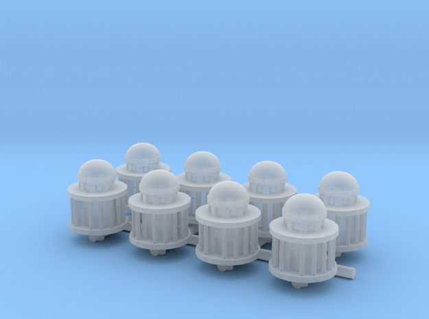 1/285 Scale Generic Capital Dome x8