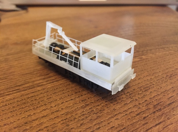 SNCF DU84 Pour Kato Chassis in Clear Ultra Fine Detail Plastic