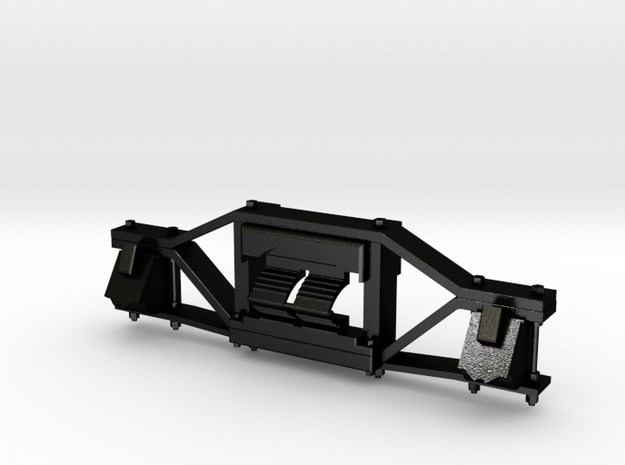 1:20.3 RGS #20 tender truck sideframe in Matte Black Steel