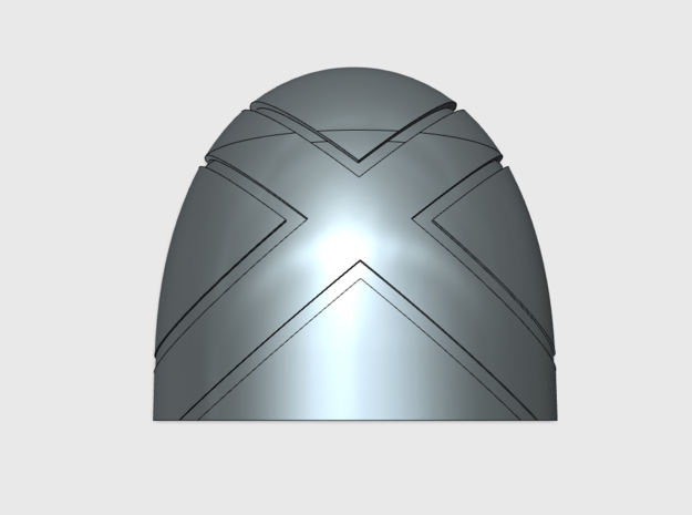 10x Crisscross - G:5a Shoulder Pads in Tan Fine Detail Plastic