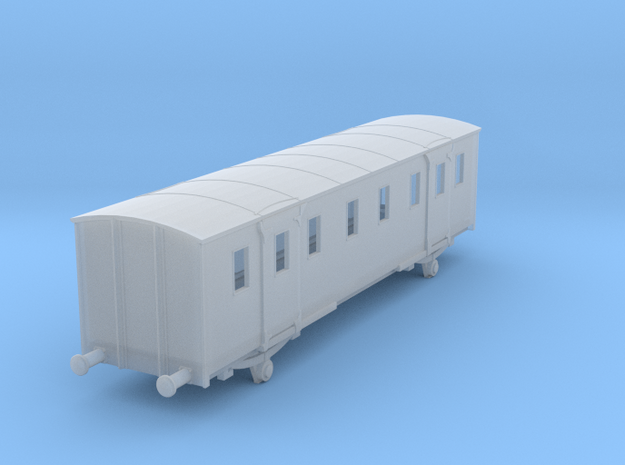 o-120fs-sncf-night-ferry-passenger-baggage-van in Smooth Fine Detail Plastic