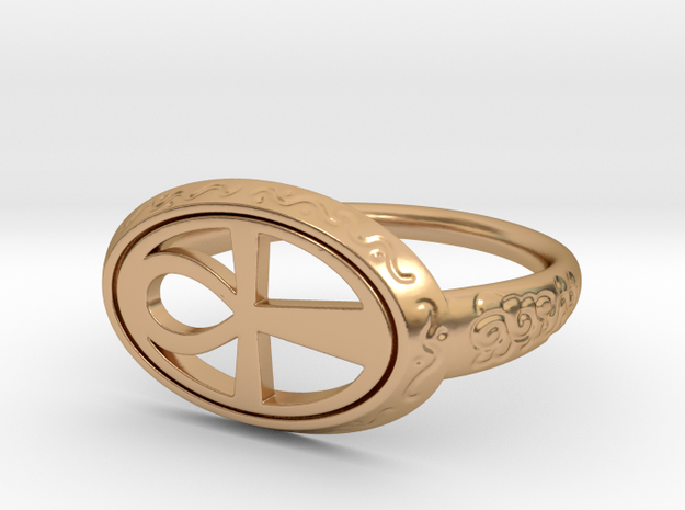 Anj Ring in Polished Bronze