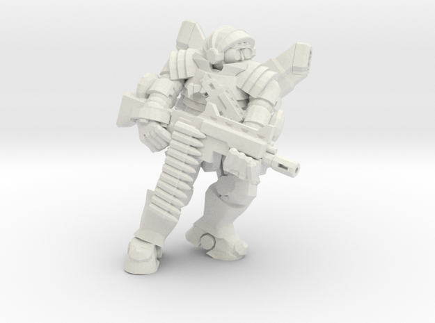 Astroknight Rifleman in White Natural Versatile Plastic