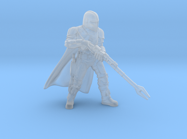 Mandalorian with Sniper Rifle (Star Wars Legion) in Tan Fine Detail Plastic
