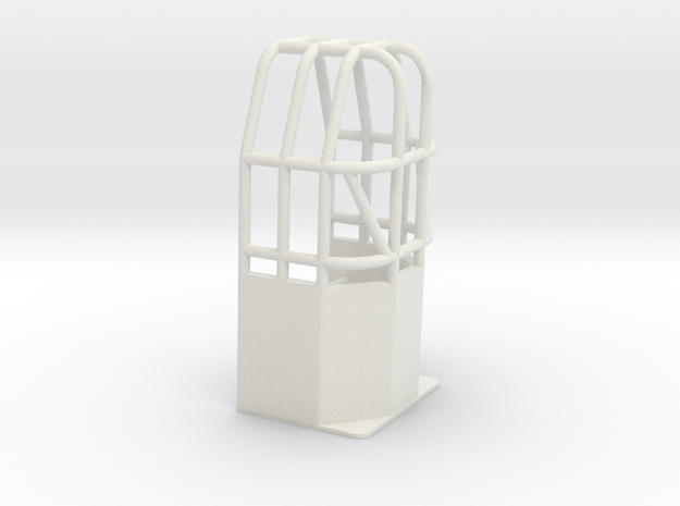 Custom Roll cage #4 in White Natural Versatile Plastic