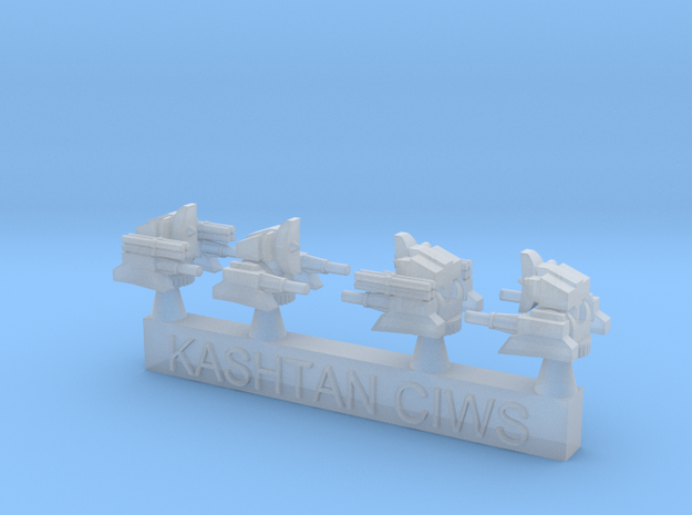 1/600 Kashtan CIWS Turrets in Smooth Fine Detail Plastic