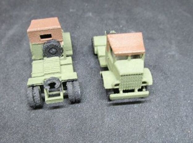 1/144 Autocar Tractor US Army 1 piece in White Natural Versatile Plastic