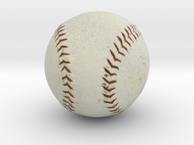 The Baseball in Full Color Sandstone