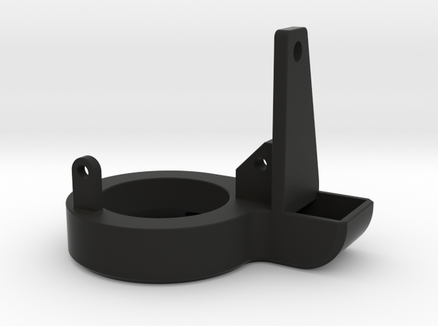 Fan Blower Duct - Lulzbot SE, SL, & HE ToolHead in Black Natural Versatile Plastic