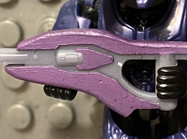 MCX Halo Infinite Pulse Carbine in Tan Fine Detail Plastic