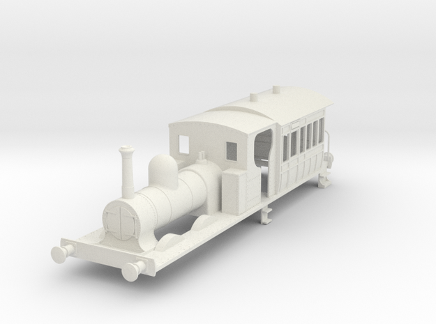 b-55-gswr-cl90-91-carriage-loco in White Natural Versatile Plastic