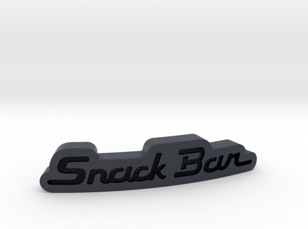 Snack Bar Sign Mod - Housing in Black PA12