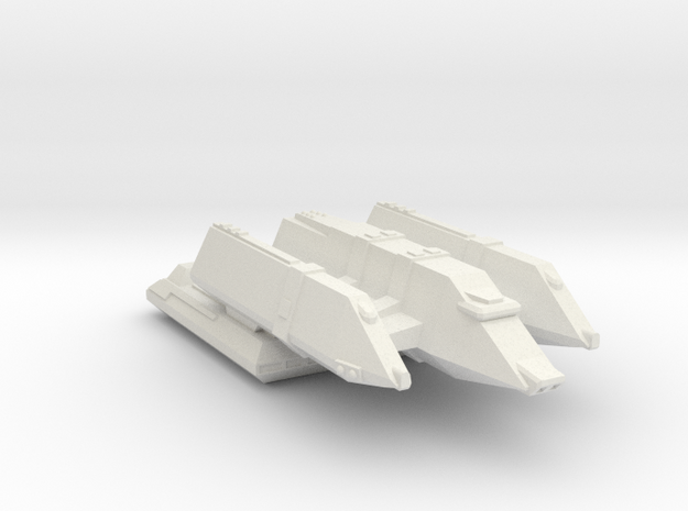 3125 Scale Carnivon Early Command Cruiser (YCC) in White Natural Versatile Plastic