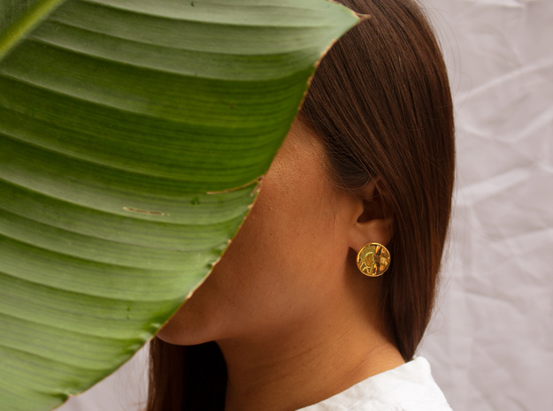Âme in 14k Gold Plated Brass