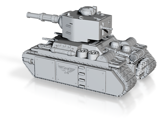 Krieg Heavy Tank without searchlight in Tan Fine Detail Plastic