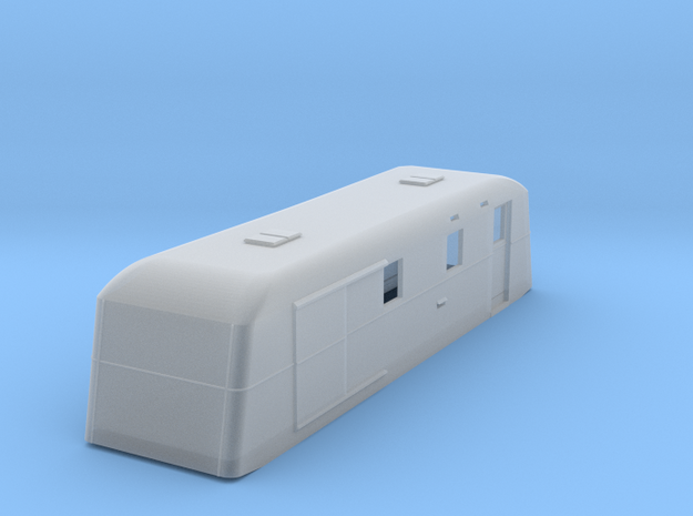 sj120fs-udf02p-ng-trailer-post-luggage-van in Smooth Fine Detail Plastic