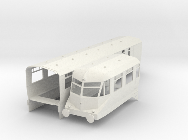 o-22-5-gwr-railcar-33 in White Natural Versatile Plastic