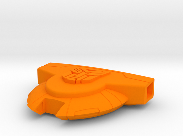 AutobotShuttle 86 in Orange Processed Versatile Plastic