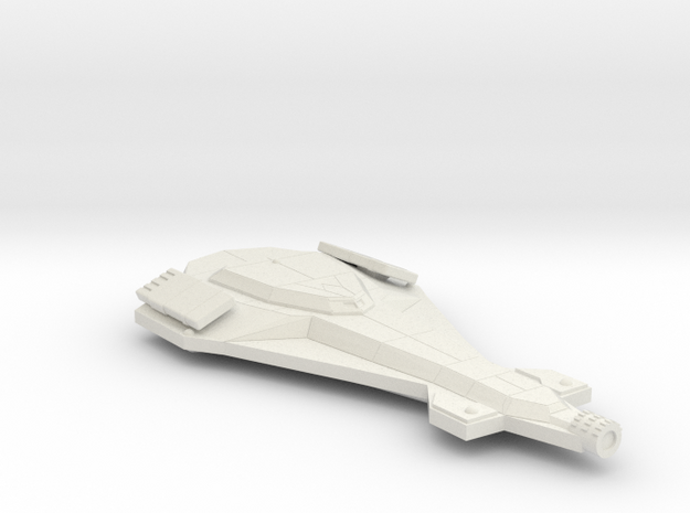 3125 Scale Arachnid Gryphon Frigate (FF) MGL in White Natural Versatile Plastic