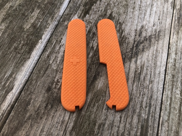 91mm Victorinox Swiss Army Knife Diamond in Orange Processed Versatile Plastic