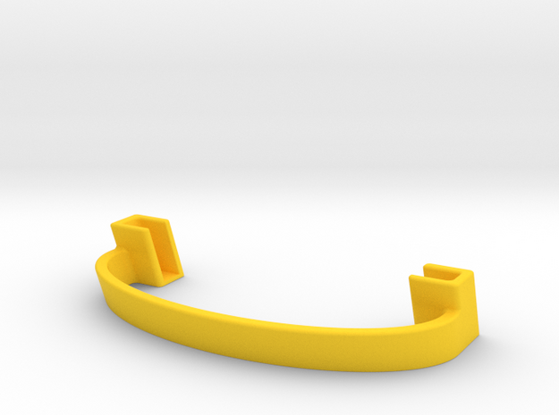 Smart phone Stand in Yellow Processed Versatile Plastic