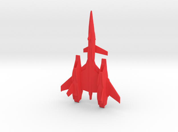 VF-4 Lightning III 1/200 in Red Processed Versatile Plastic