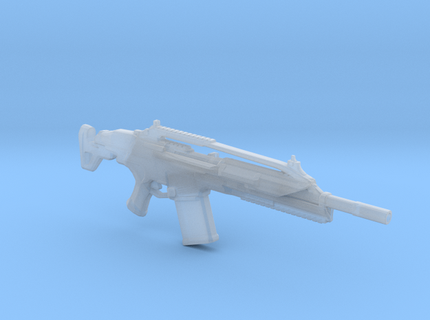SCAR assault rifle 1:6 scale in Tan Fine Detail Plastic