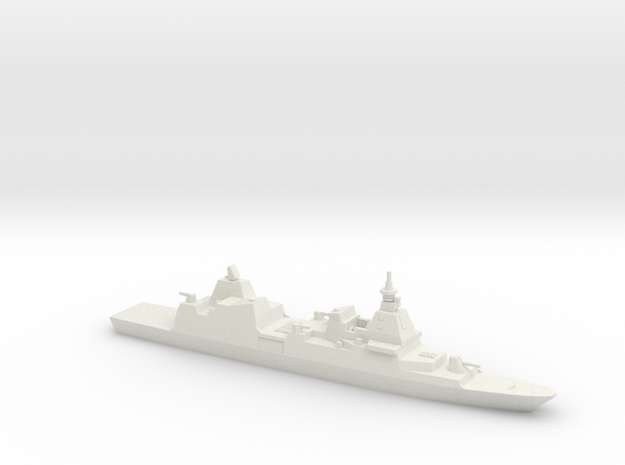 DDX Destroyer (2021 Impression), 1/1200 in White Natural Versatile Plastic