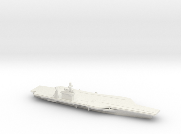 Aircraft Carrier (Medium) (CVV) , 1/3000 in White Natural Versatile Plastic